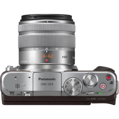 Цифровий фотоапарат Panasonic DMC-GF6 Kit 14-42mm Brown (DMC-GF6KEE9T) - зображення 4