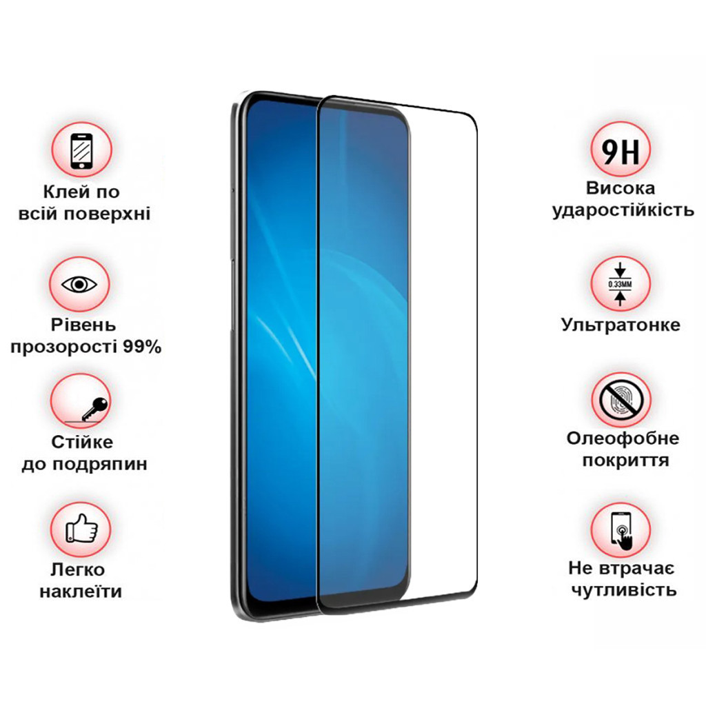 Скло захисне BeCover Infinix Smart 8 Plus (X6526) Black (710652) - зображення 3