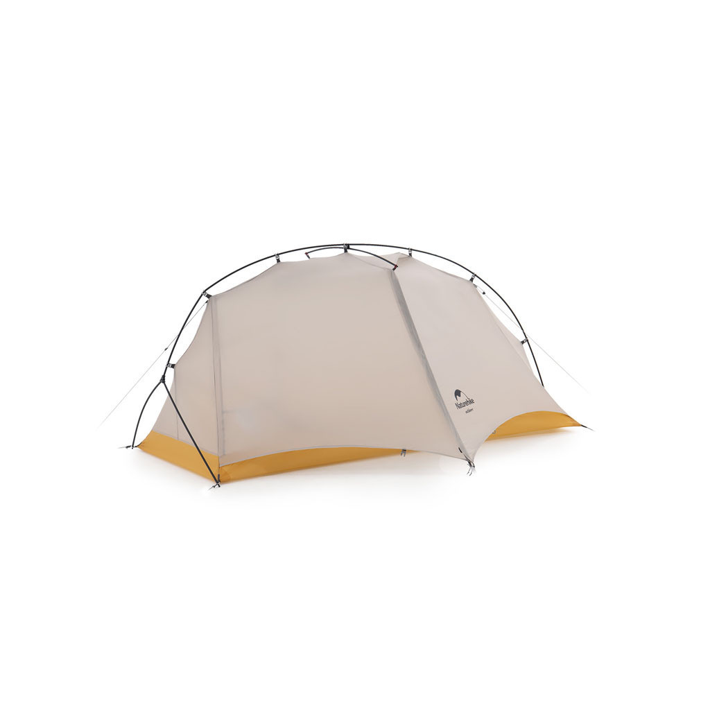 Намет Naturehike надлегкий одномісний NH21ZP003 сіро-жовтий (6927595775424) - зображення 1