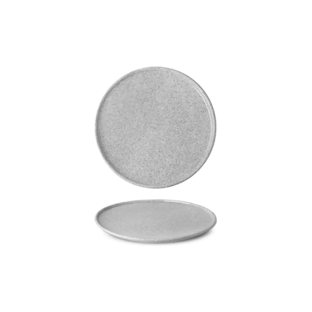 Тарілка G.Benedikt Granit 20 см глянцеве глазурування Світло-сіра (G1X2120) - зображення 1