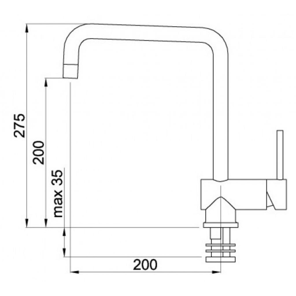 Змішувач Interline Senna cromato - зображення 2