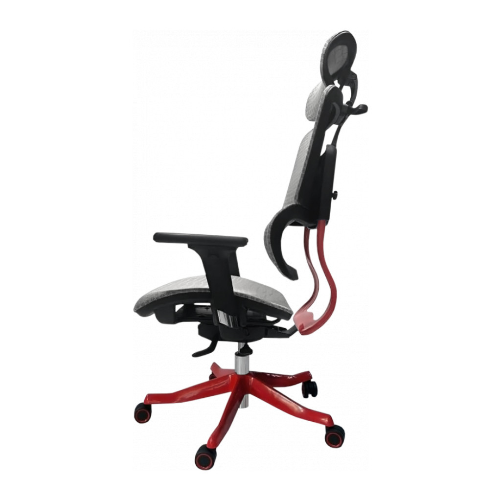 Офісне крісло GT Racer X-626 Gray/Red - зображення 4