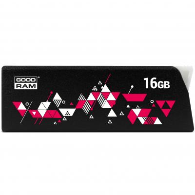 USB флеш накопичувач Goodram 16GB UCL3 Cl!ck Black USB 3.0 (UCL3-0160K0R11) - зображення 1