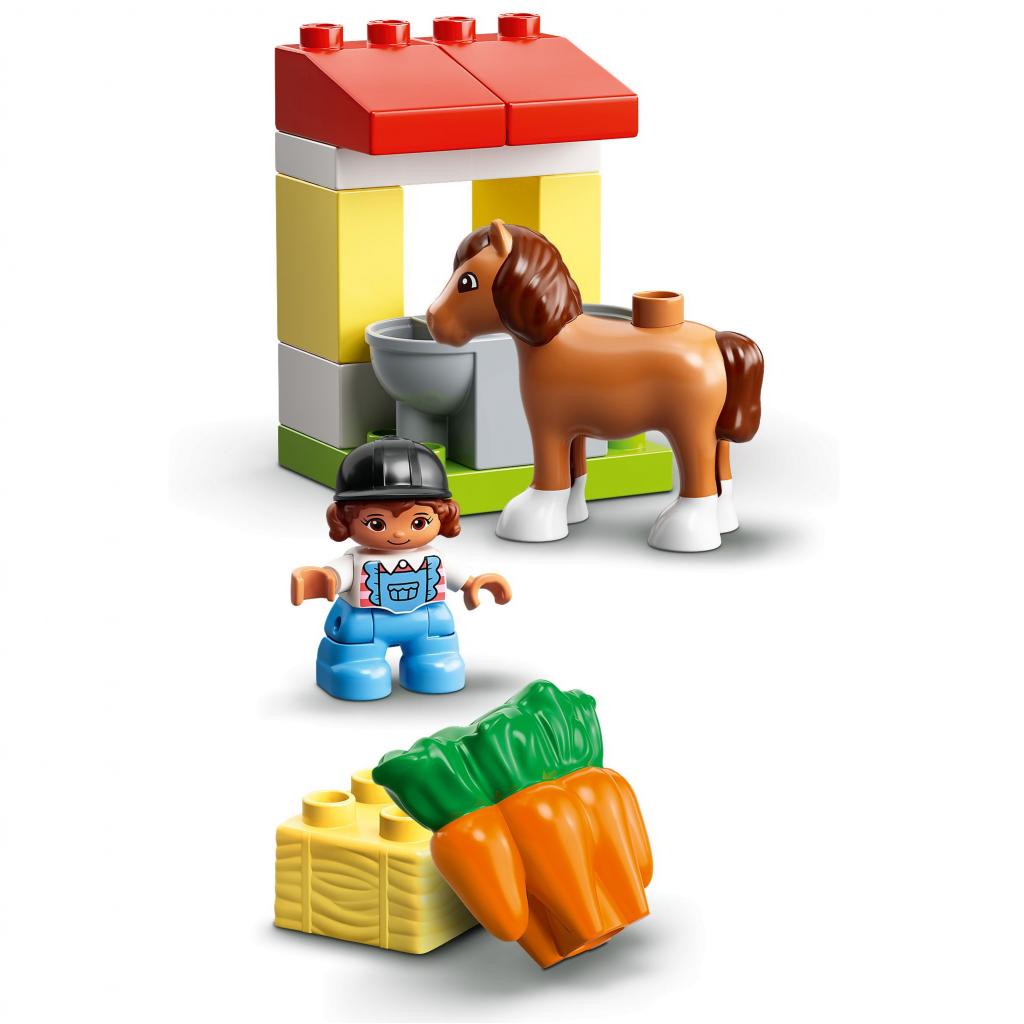 Конструктор LEGO Duplo Стайня і догляд за поні (10951) - зображення 6