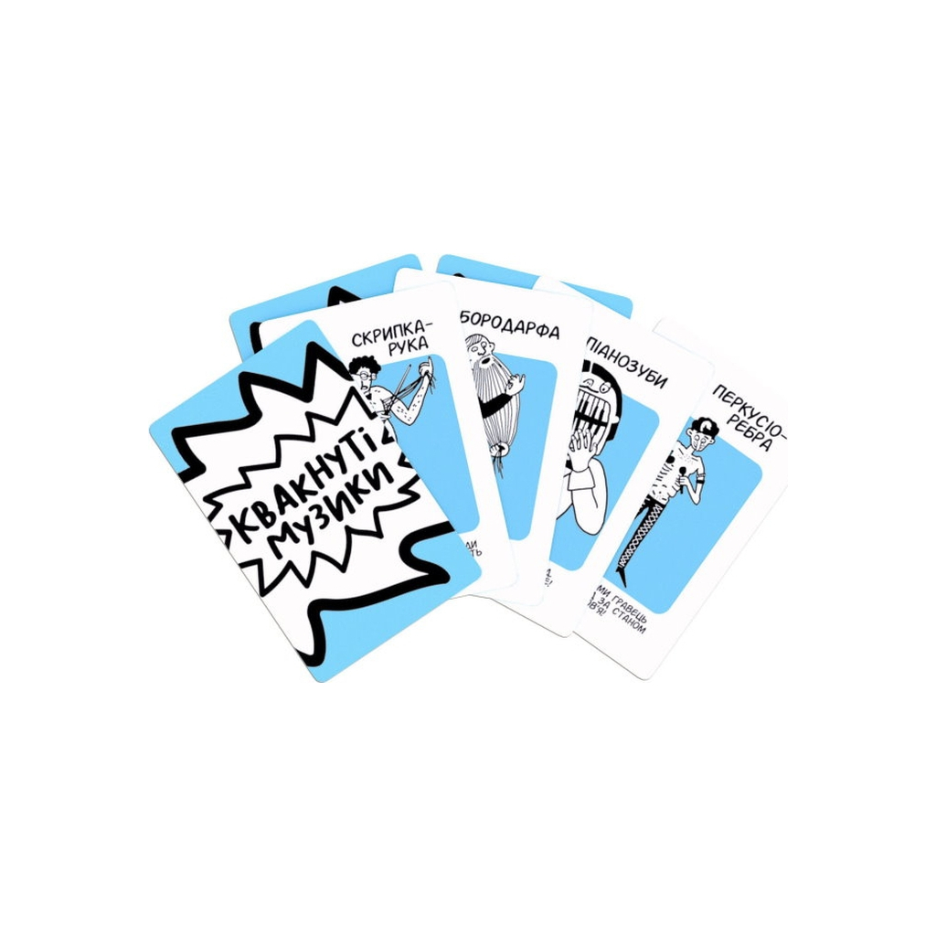 Настільна гра Feelindigo Квакнуті музики (Freaky Band) українська (FI19030) - зображення 4