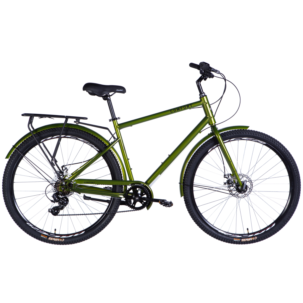 Велосипед Dorozhnik 28" COMFORT MALE DD рама-20" ST 2025 болотно-зелений (OPS-D-28-475) - picture 1