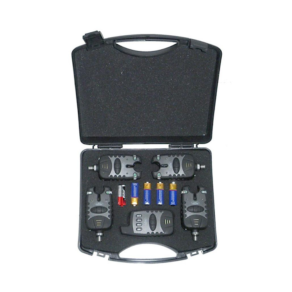 Індикатор клювання Fishing ROI набір 4+1 з ел.живленням 9V (JHA525-4) - зображення 1