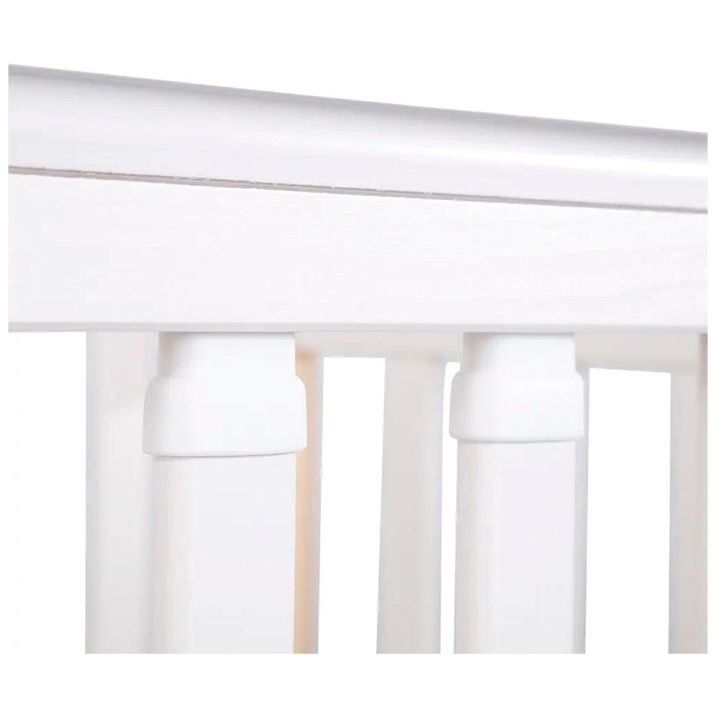 Ліжечко Klups Iwo з шухлядою та перегородкою 120 х 60 см Біле (IWO3) - зображення 6