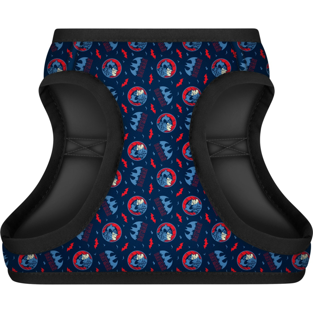 Шлея для собак WAUDOG Clothes з QR паспортом "Бетмен червоно-блакитний" S1 (1011-4003) - зображення 2