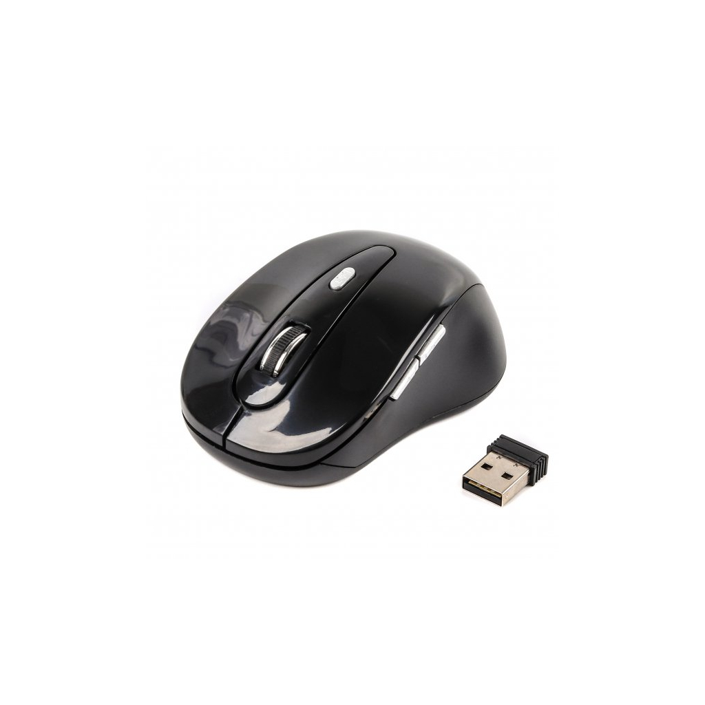 Мишка Gembird MUSW-6B-01-B Black (MUSW-6B-01) - зображення 1