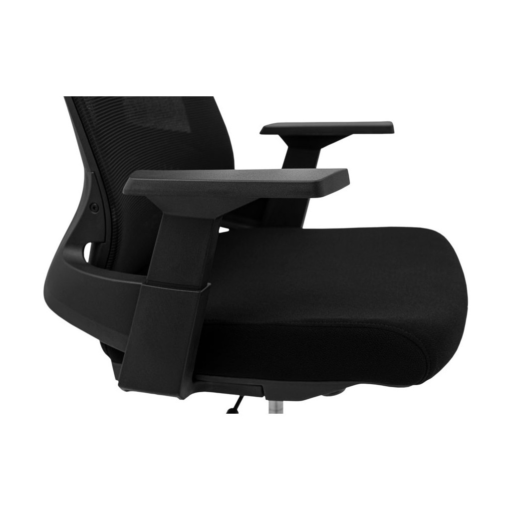 Офісне крісло Richman Токен Хром M-1 (Tilt) Сітка чорна (ADD0003212) - зображення 8