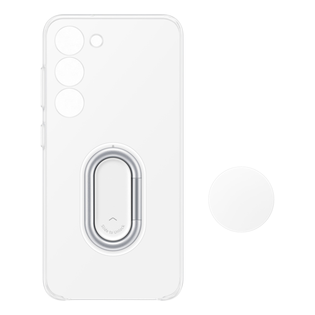 Чохол до мобільного телефона Samsung Galaxy S23 Plus Clear Gadget Case Transparency (EF-XS916CTEGRU) - зображення 2