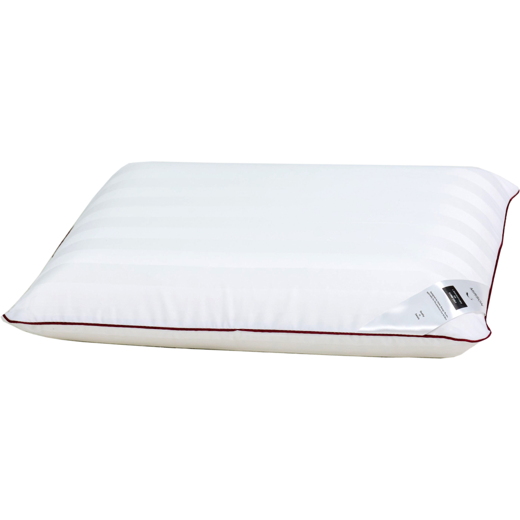 Подушка MirSon ортопедична 6066 Noble stripe Royal Pearl WoMen 59х43х10 (2200003262209) - зображення 1