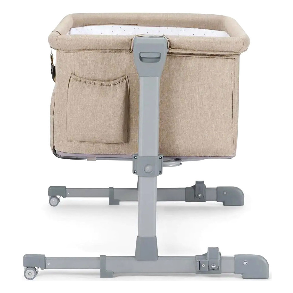Ліжечко Kinderkraft Приставне ліжечко-люлька Neste Up 2 Beige (5902533924530) - изображение 5