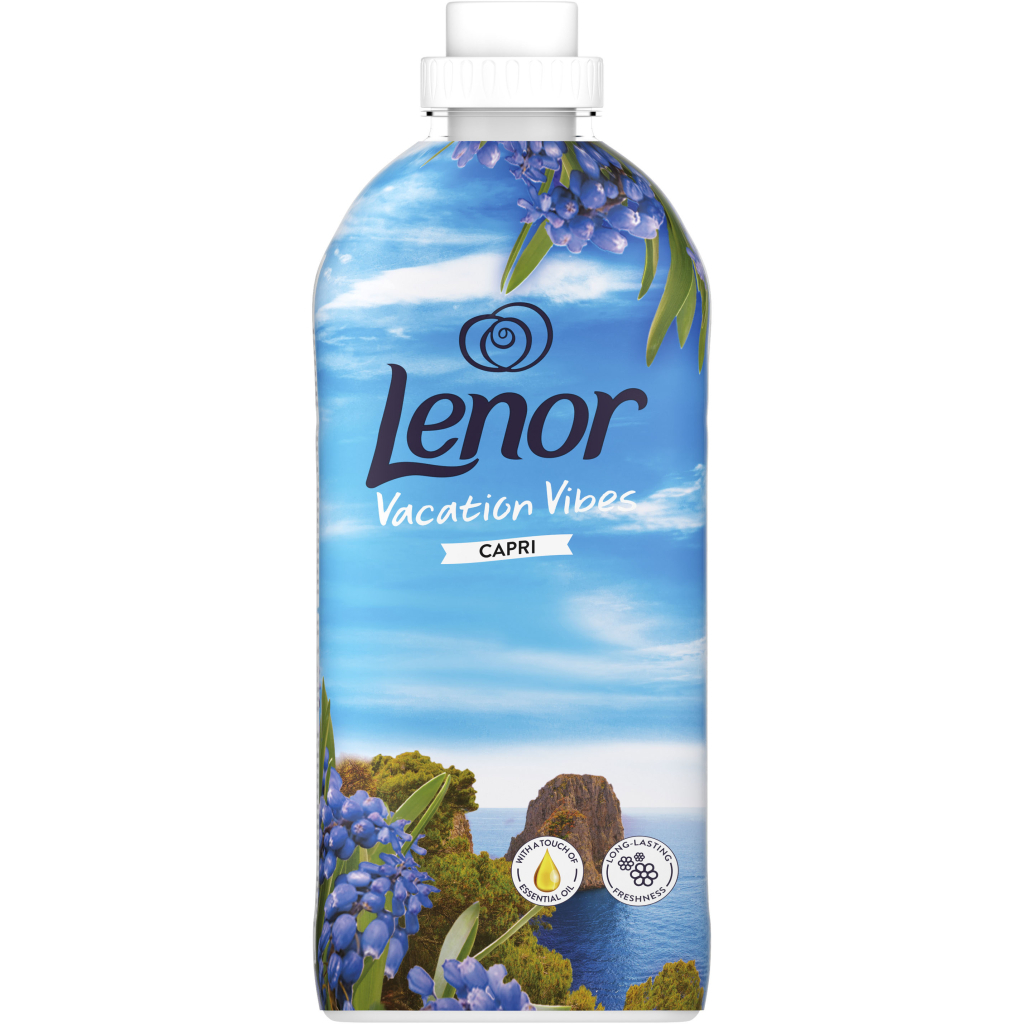 Кондиціонер для білизни Lenor Капрі 1200 мл (8006540909249) - изображение 2