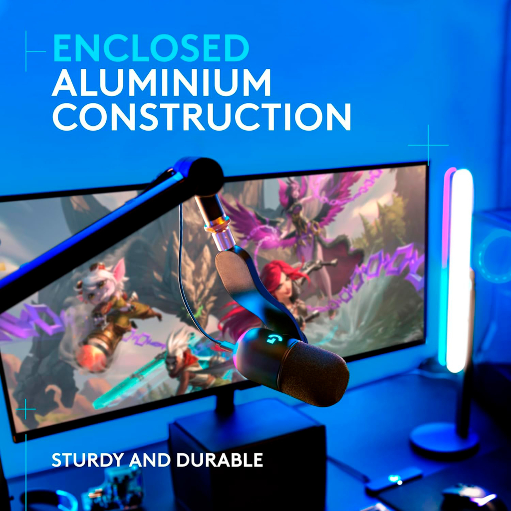 Стійка для мікрофону Logitech G Compass Premium Broadcast Boom Arm (955-000076) - зображення 4