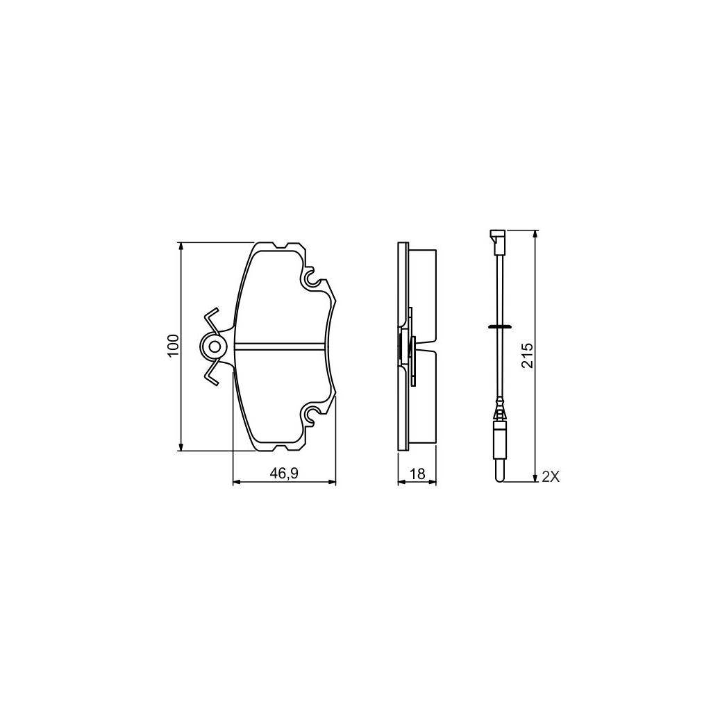 Гальмівні колодки Bosch 0 986 495 212 - зображення 3