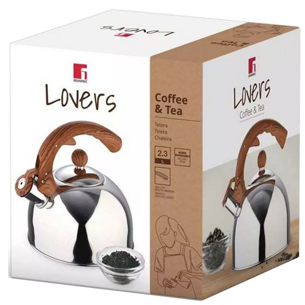 Чайник Bergner Coffee & tea lovers 2,3 л (BG-37305-MM) - зображення 4