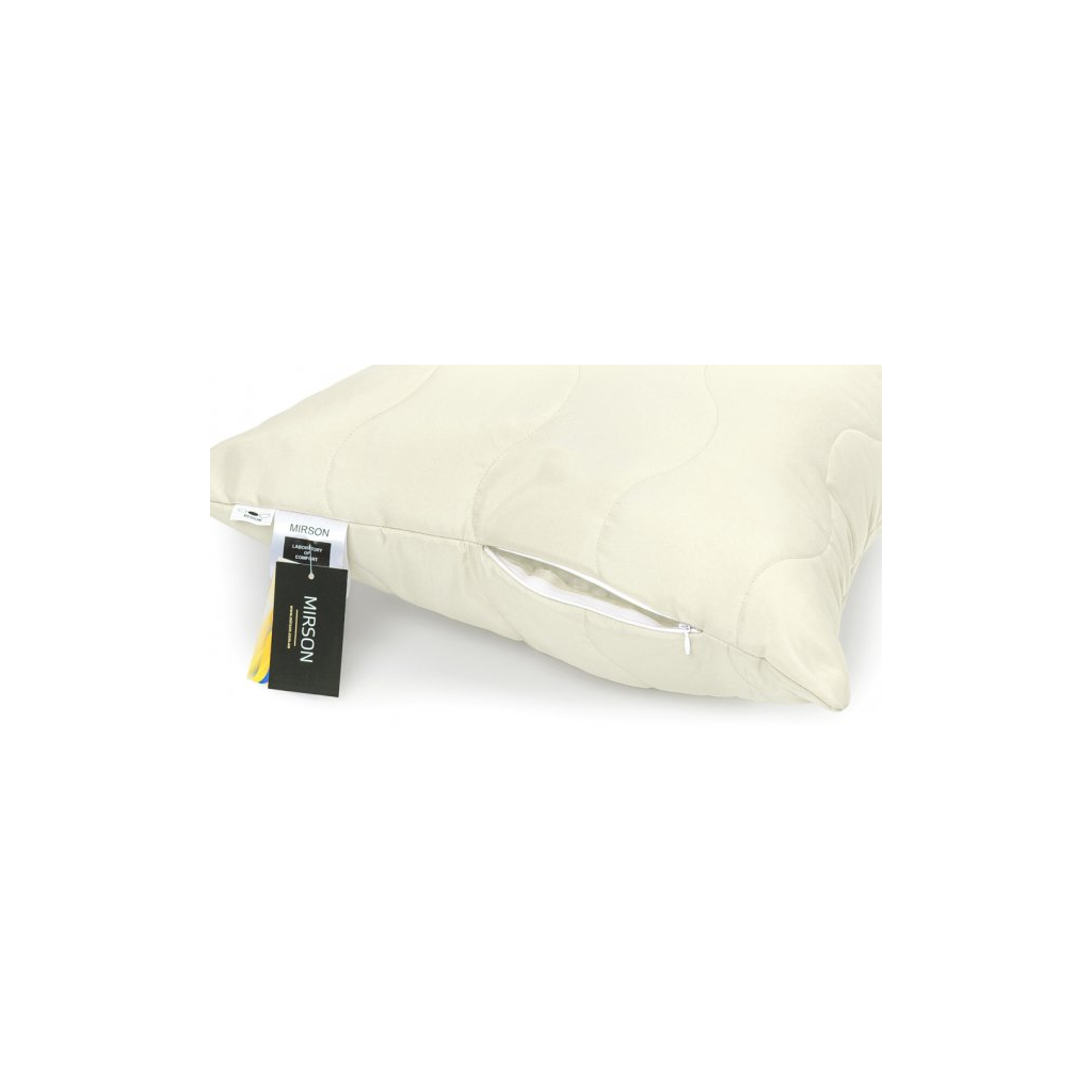 Ковдра MirSon Набір BamBoo №1686 Eco Light Creamy 220х240 + подушки (2200002655859) - зображення 5