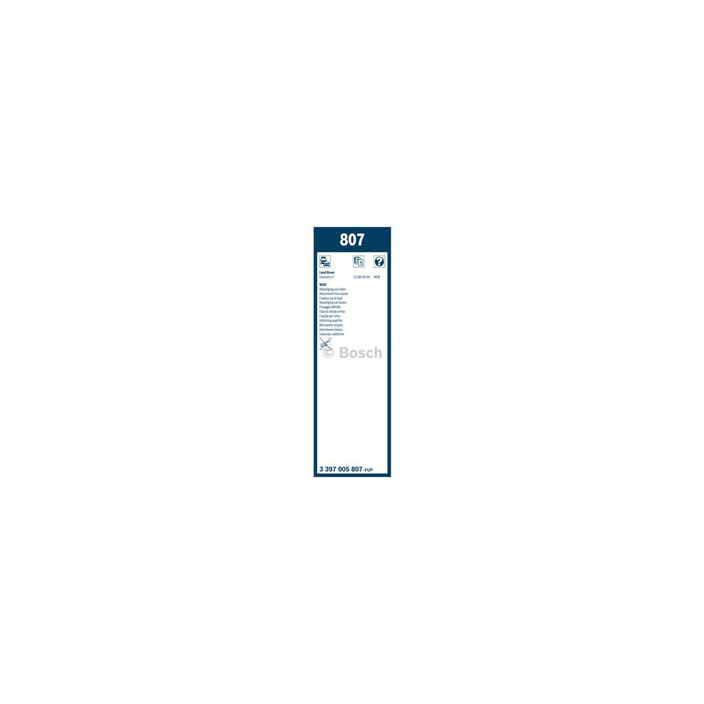 Щітка склоочисника Bosch 3 397 005 807 - зображення 3