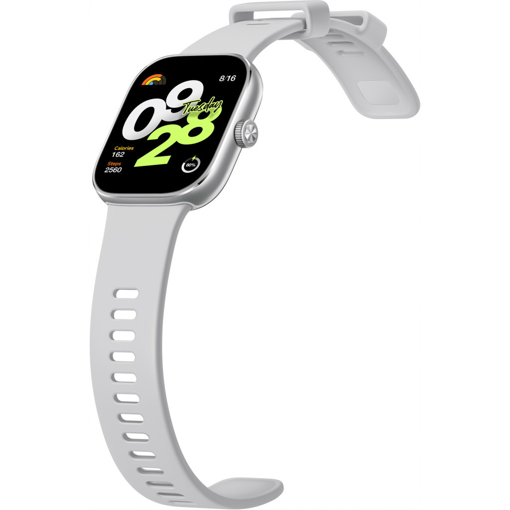 Смарт-годинник Xiaomi Redmi Watch 4 Moonlight Silver (BHR7848GL) (1021343) - зображення 3