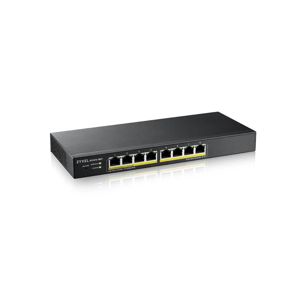 Комутатор мережевий ZyXel GS1915-8EP-EU0101F - зображення 3