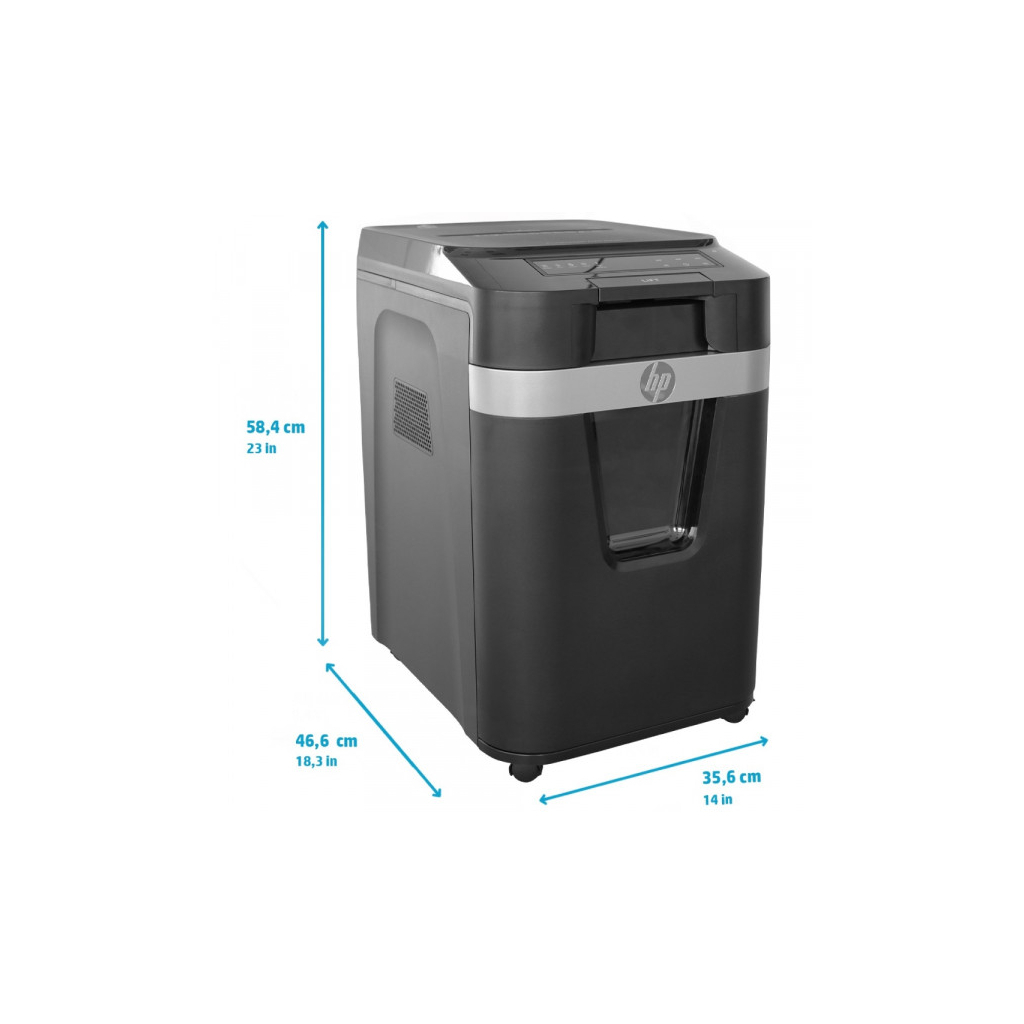 Знищувач документів HP Pro Shred Auto 200MC (2821) (891834) - зображення 5