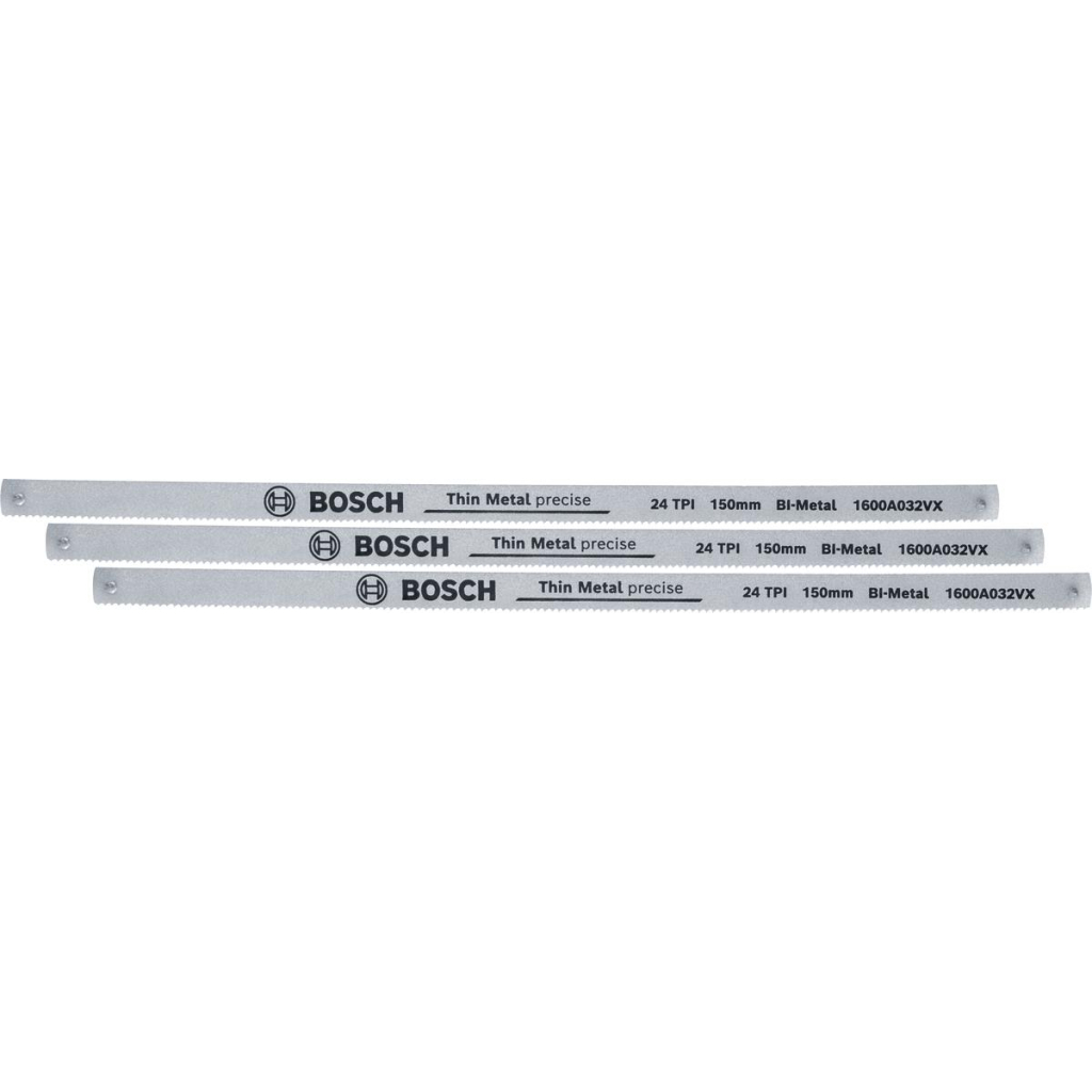 Полотно Bosch універсальне, 24TPI, 150мм, 3шт (1.600.A03.2UL) - зображення 1