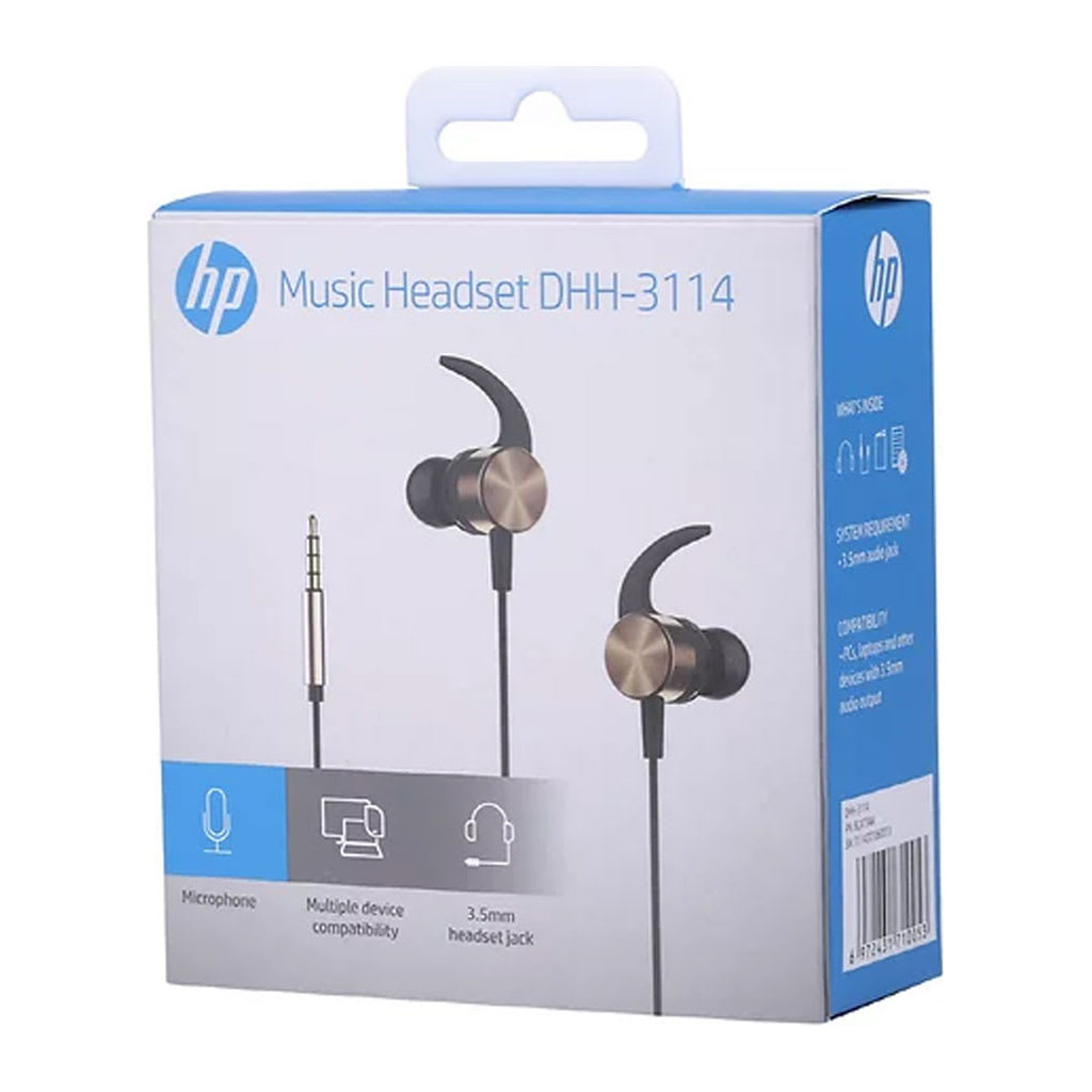 Навушники HP DHH-3114 Gold (DHH-3114GD) - зображення 5