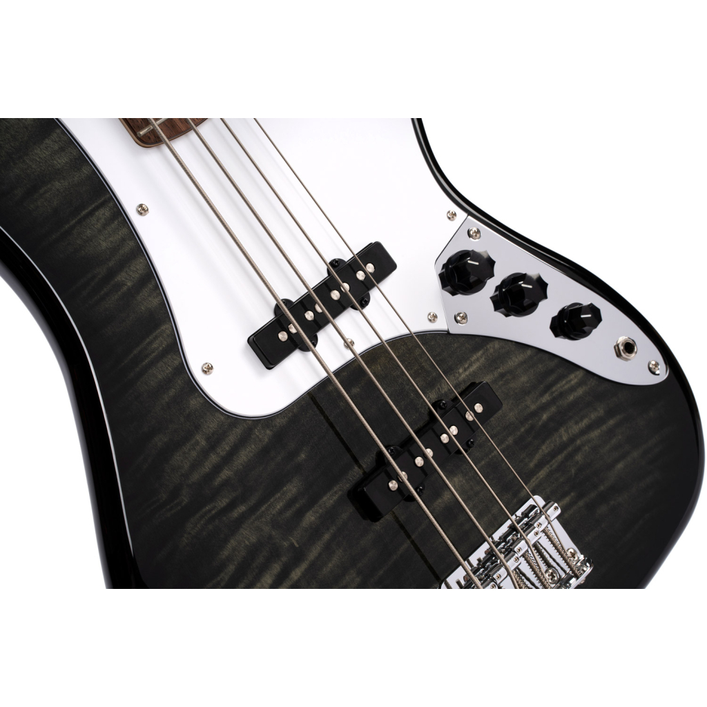 Бас-гітара Cort GB24JJ Trans Black (GB24JJ TBK) - зображення 7
