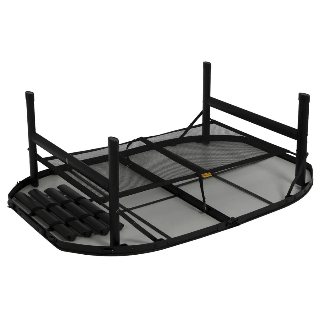 Туристичний стіл Bo-Camp Northgate Oval 120x80 cm Black/Grey (1404187) - зображення 4