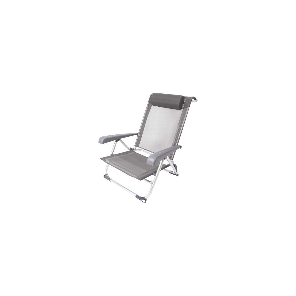 Крісло складане Bo-Camp Saint-Tropez Grey (1204796) (DAS303395) - зображення 4