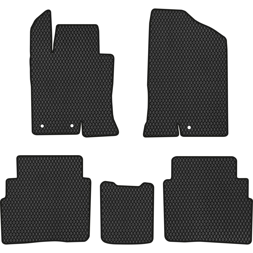 Килимок в салон EVAtech Hyundai Sonata (YF) 2009-2014 6 покоління (HY12004CV5KH3RBB) - зображення 1