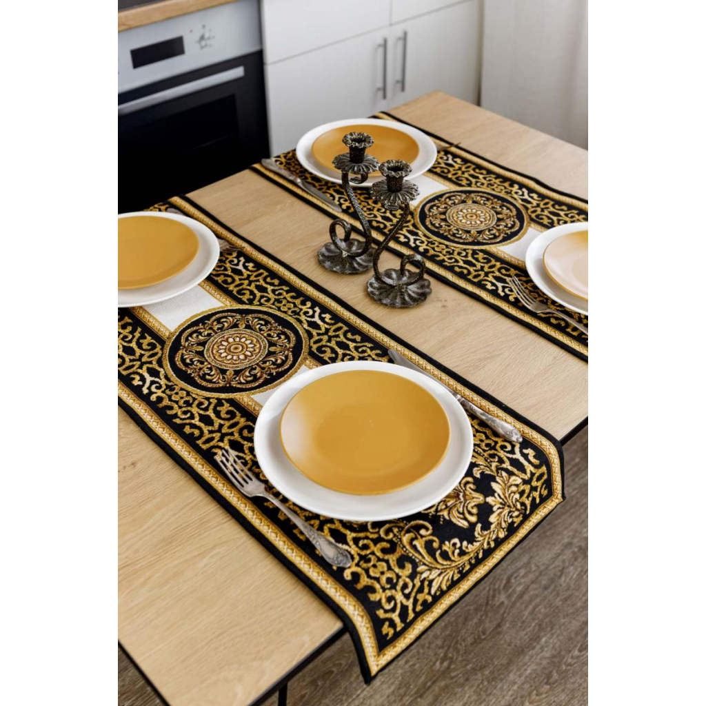 Доріжка на стіл Прованс гобеленова Baroque 40х100 (030151) - зображення 5