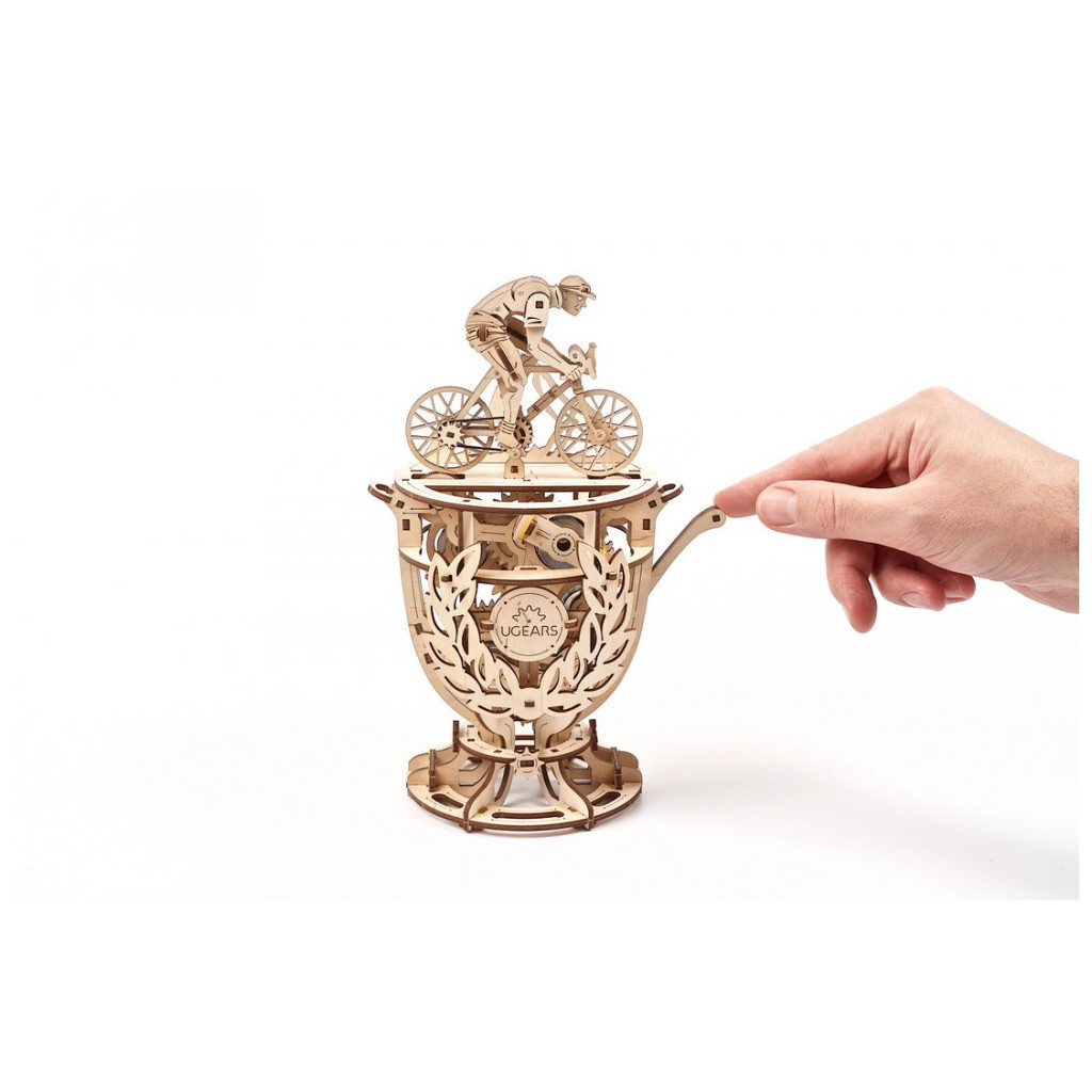 Конструктор Ugears Автоматон Велосипедист (6337280) - зображення 5