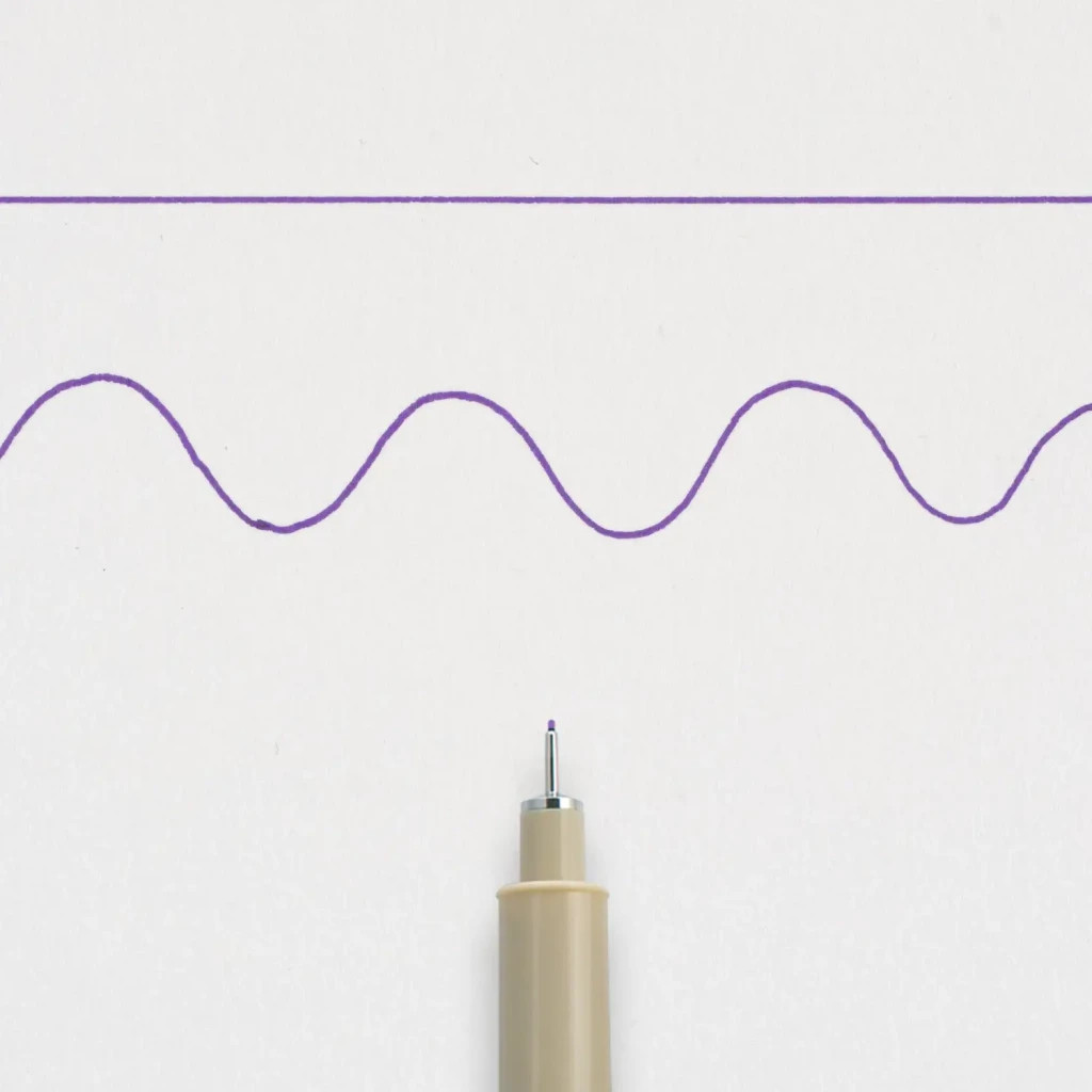 Лайнер Sakura Pigma Micron (0.1) 0,25 мм Фіолетовий (084511306332) - зображення 4