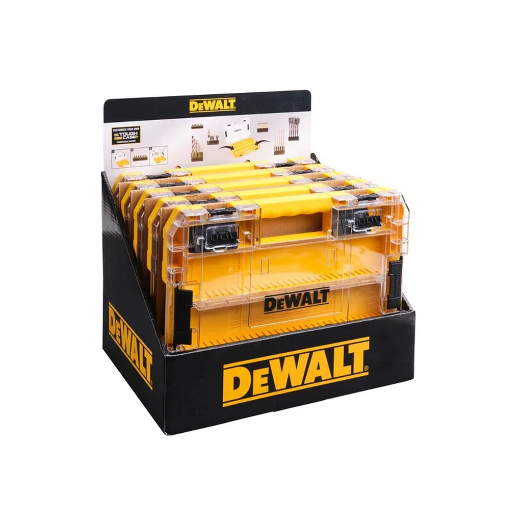 Ящик для інструментів DeWALT для біт системи TSTAK Tough Case L з роздільниками 6 шт (DT70839) - зображення 4