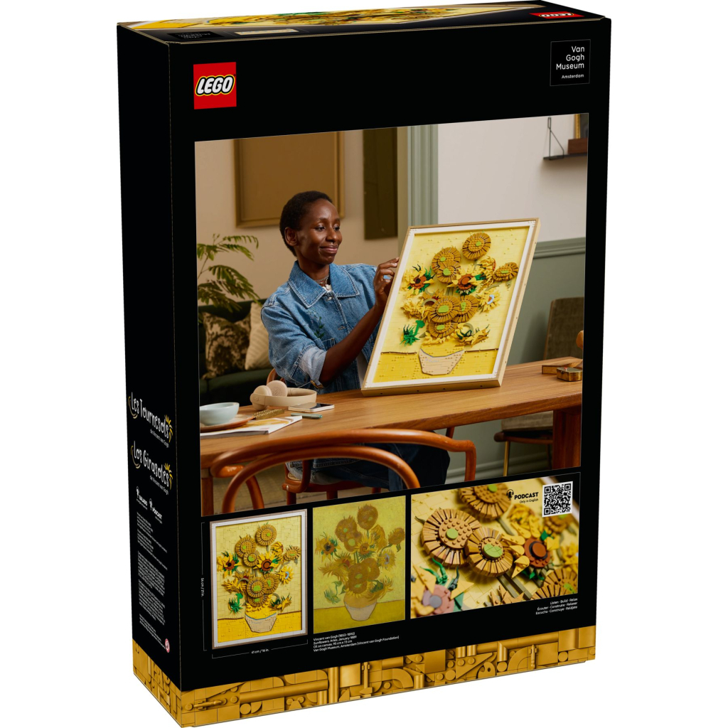 Конструктор LEGO ART Vincent van Gogh — Соняшники (31215) - зображення 8