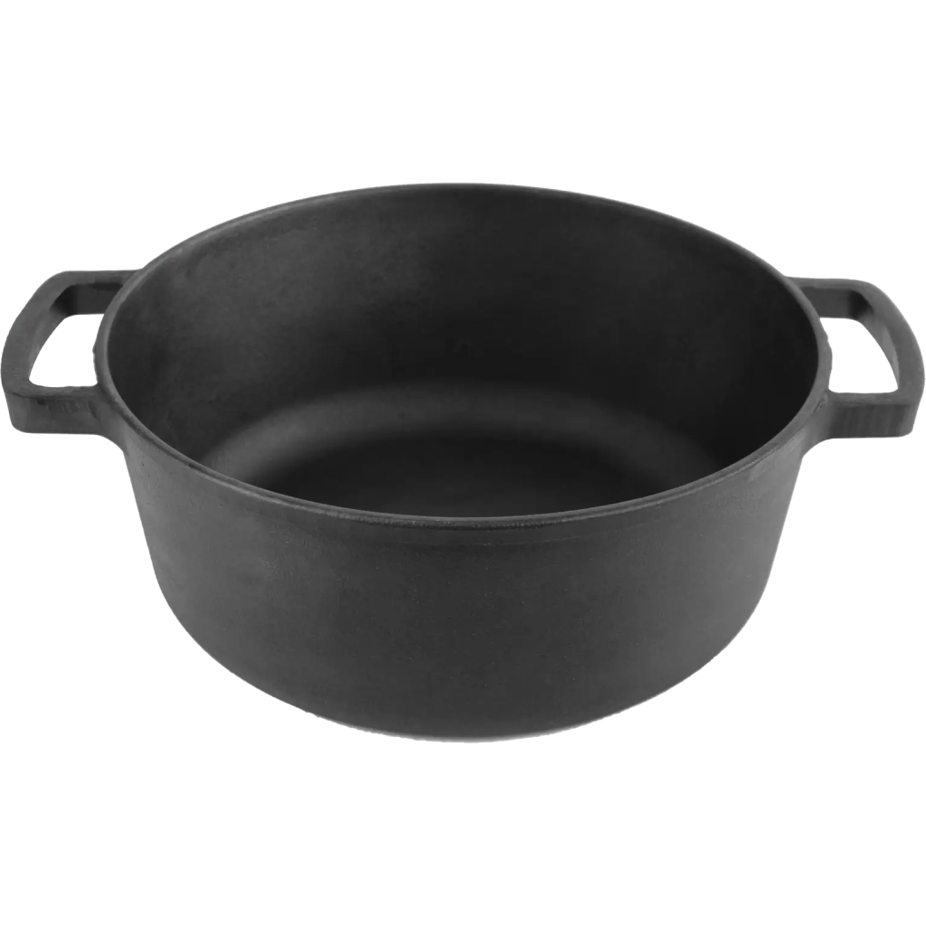 Каструля Brizoll чавунна з кришкою-сковородою 6 л (P-6L-2) - зображення 5