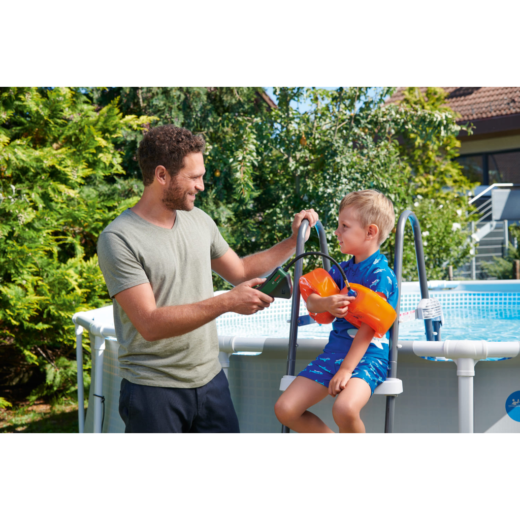 Автомобільний компресор Bosch EasyPump, 3.6V, 3Ah, 10.3 бар, 10 л/хв, 0.4кг (0.603.947.000) - изображение 8