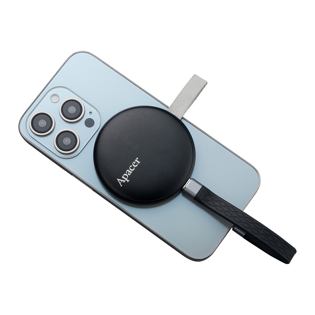 Накопичувач SSD USB-C 1TB Apacer (AP1TBAS725B-1) - зображення 3