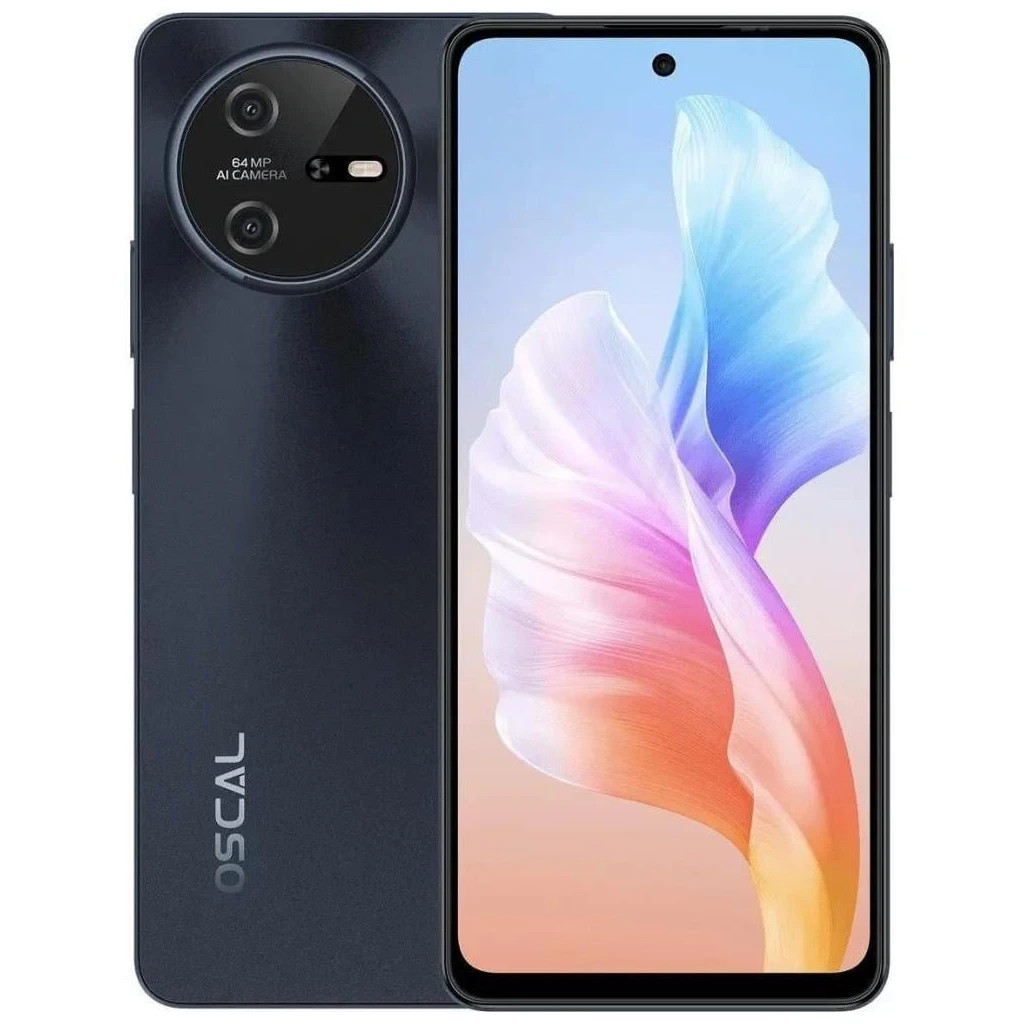 Мобільний телефон Oscal Tiger 12 8/128GB Grey - зображення 1