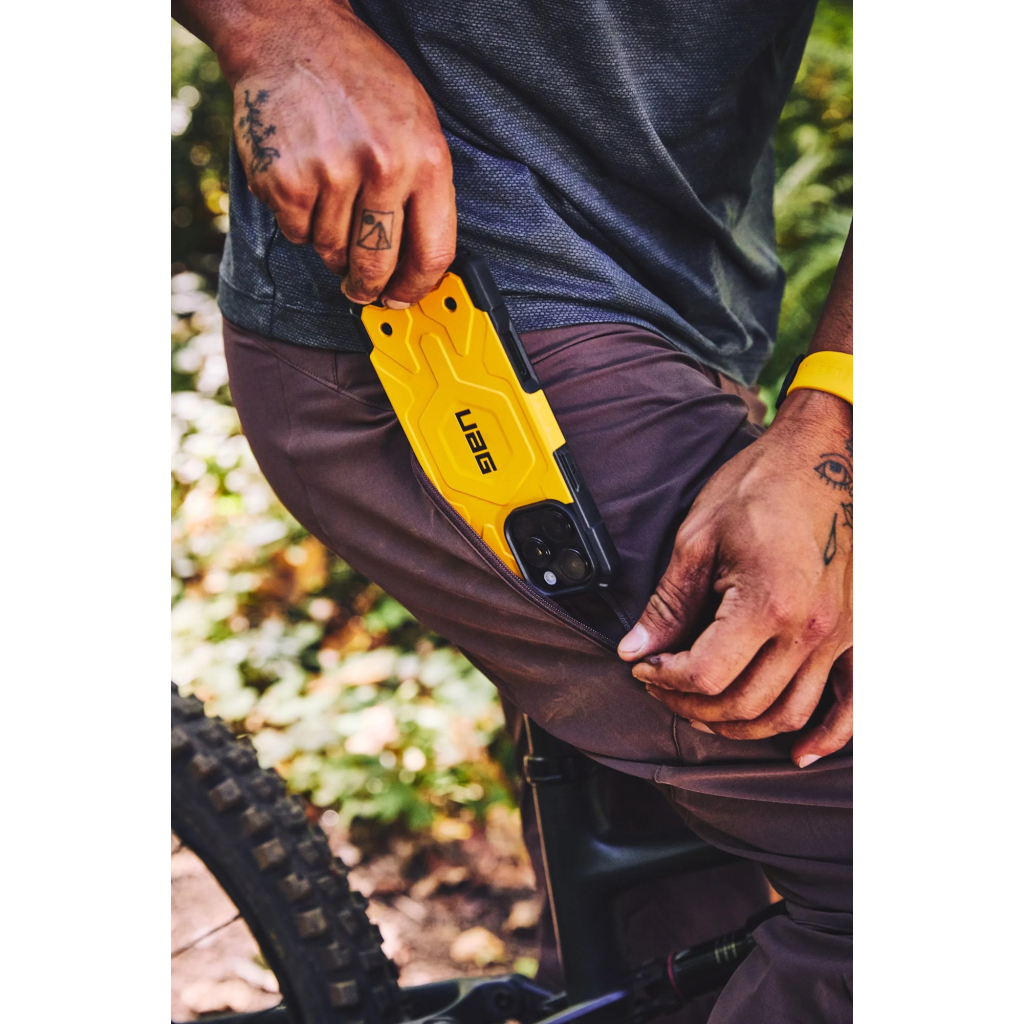 Чохол до мобільного телефона UAG iPhone 16 Pro Max Pathfinder Magsafe Heritage Yellow (114469118282) - зображення 10