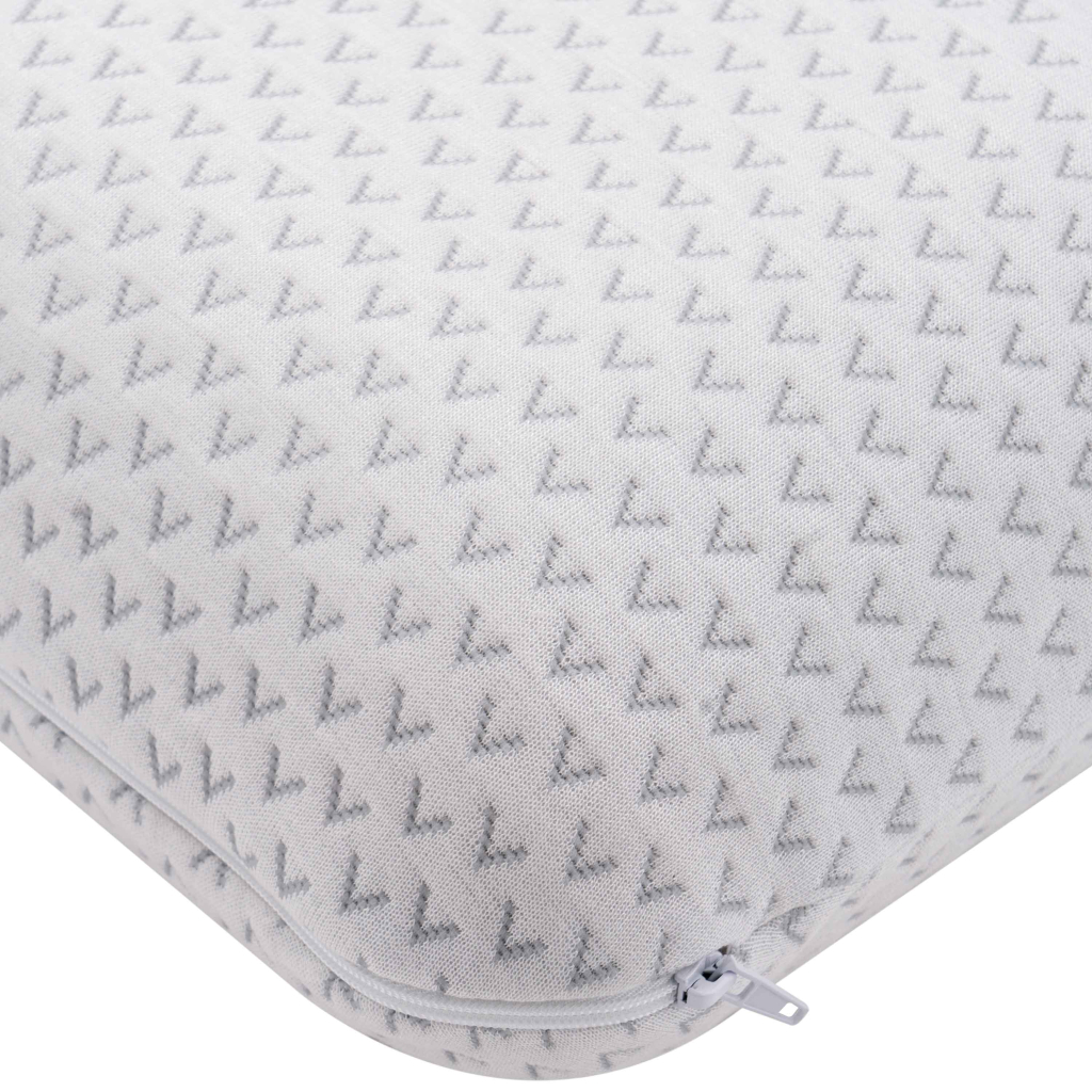 Подушка Ardesto ортопедична Sleepwell, класична прямокутна, піна меморі, 60х40х12см білий (ART6040CLP) - зображення 4