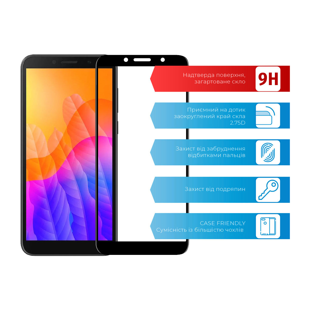 Скло захисне ACCLAB Full Glue Huawei Y5p (1283126508295) - зображення 2