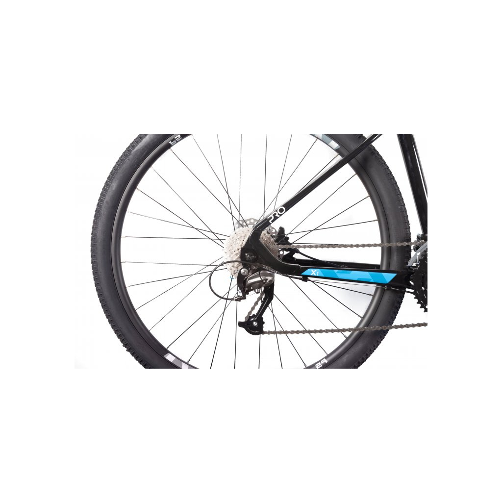 Велосипед Trinx X1 Pro 29" рама-17" Black-Blue-White (X1Pro.17BBW) - зображення 4