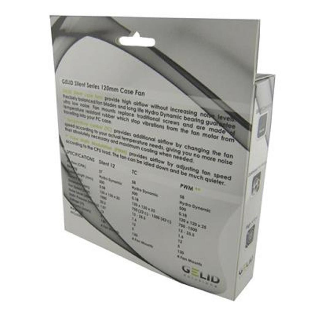 Кулер до корпусу Gelid Solutions Silent 12 (FN-SX12-10) - зображення 3