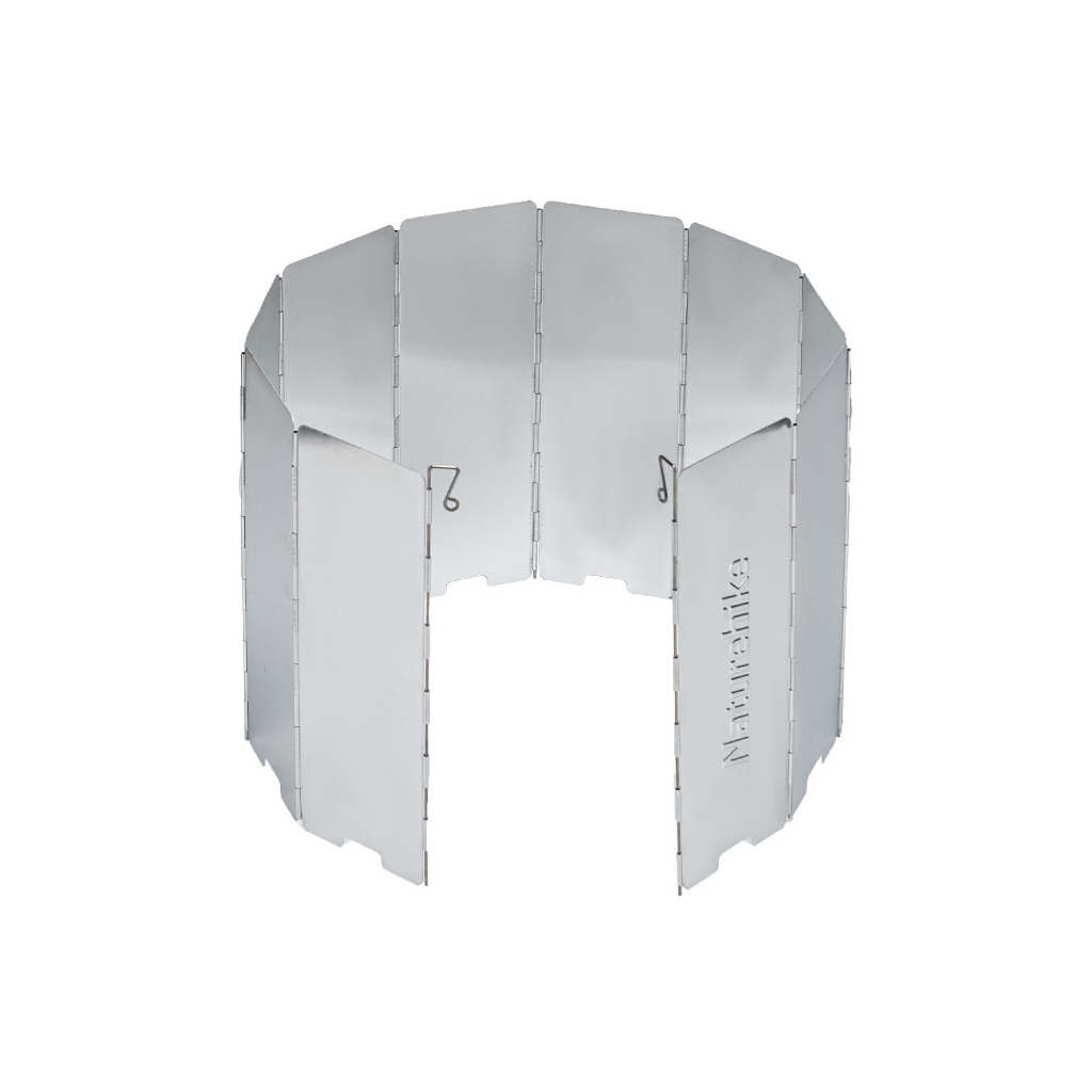 Вітрозахист для пальника Naturehike NH10 NH20CJ008 Steel (6927595749777) - зображення 1