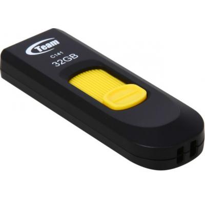 USB флеш накопичувач Team 32GB Team C141 Yellow USB 2.0 (TC14132GY01) - зображення 2