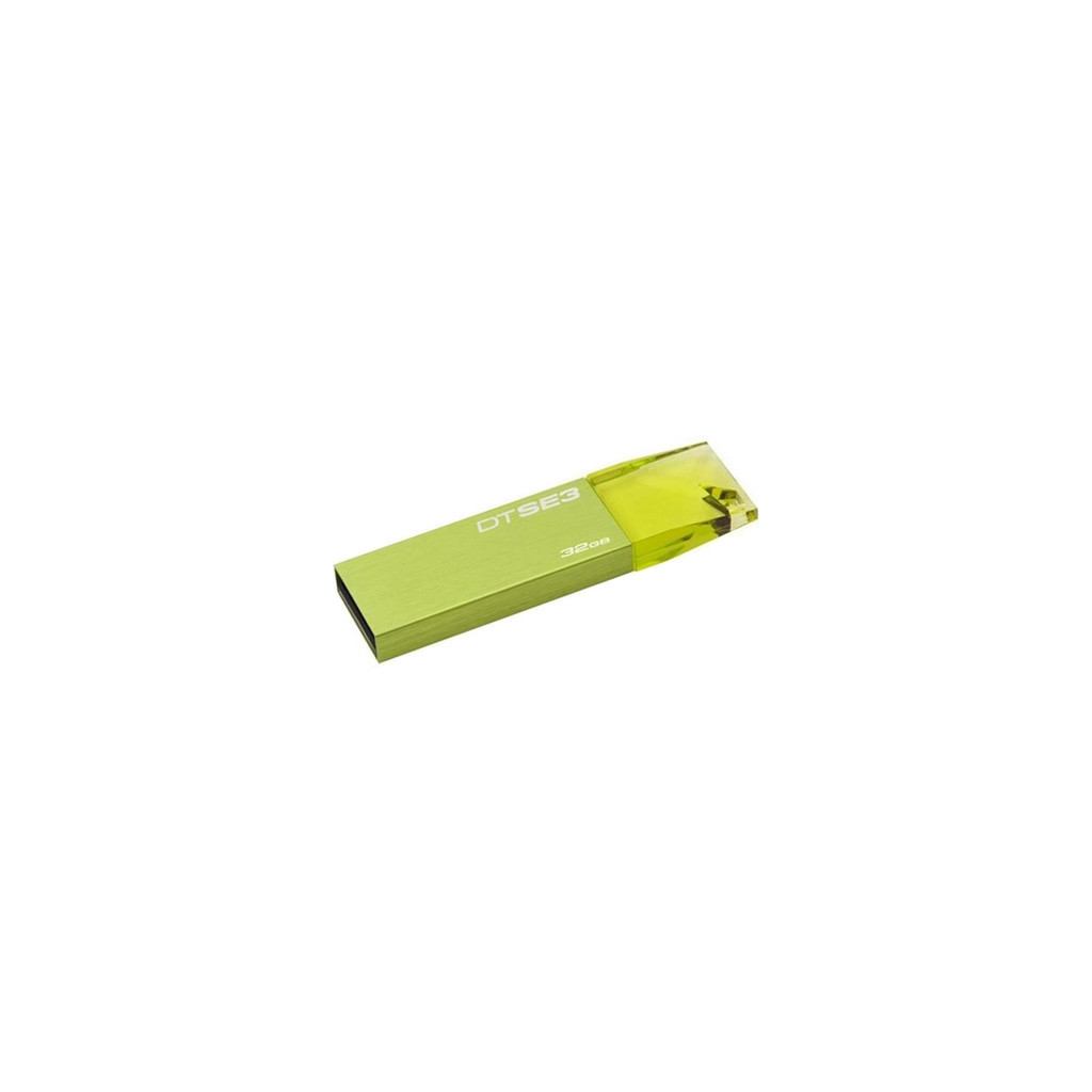 USB флеш накопичувач Kingston 32Gb DataTraveler SE3 green (KC-U6832-3YG) - зображення 1